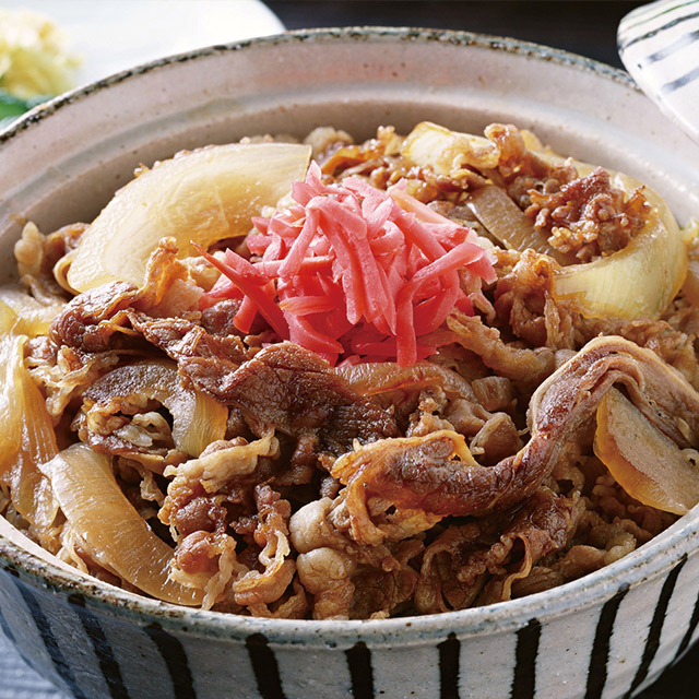 アメリカ産 牛丼用（バラ） 100g ¥150